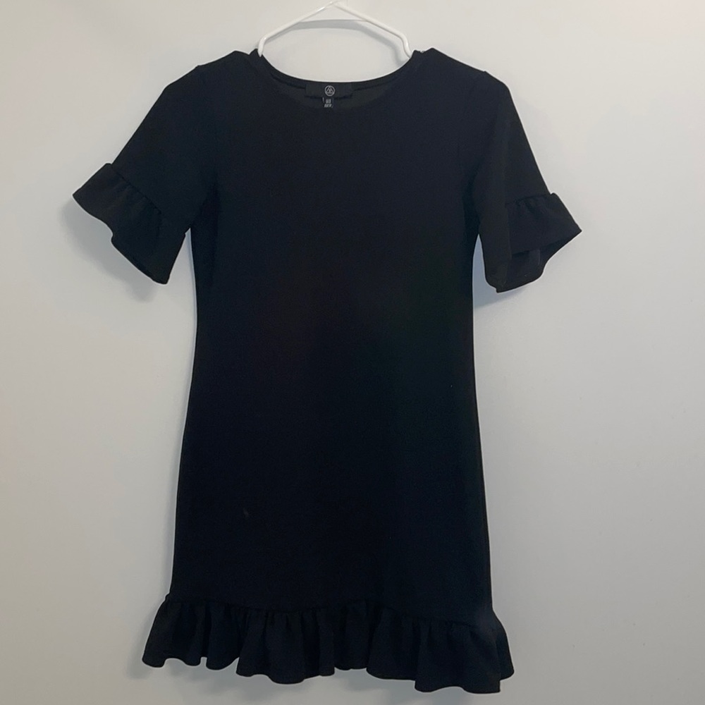 Ruffled Mini Dress